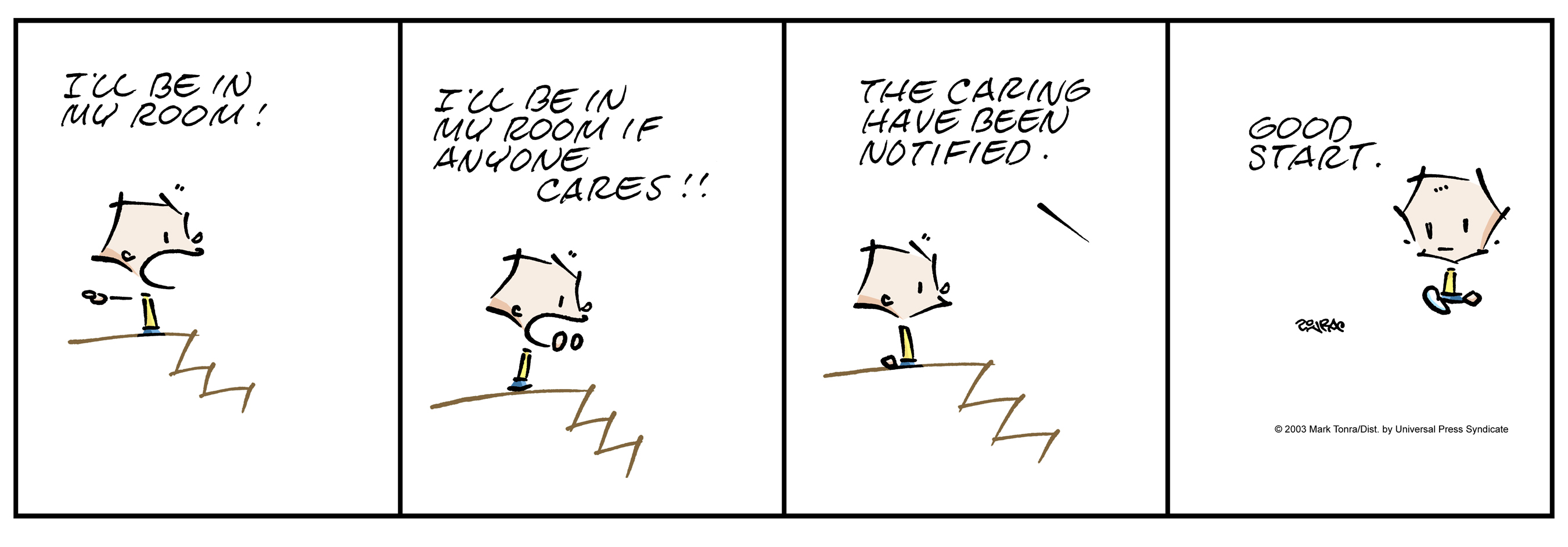 James Comic Strip by Mark Tonra