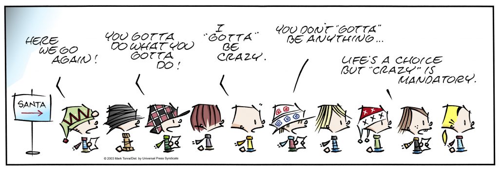 James Comic Strip by Mark Tonra