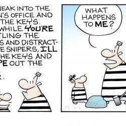 Top of the World Comic Strip by Mark Tonra