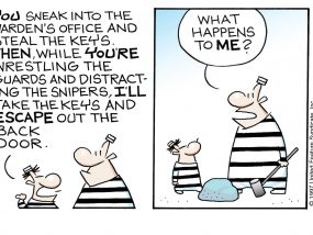 Top of the World Comic Strip by Mark Tonra
