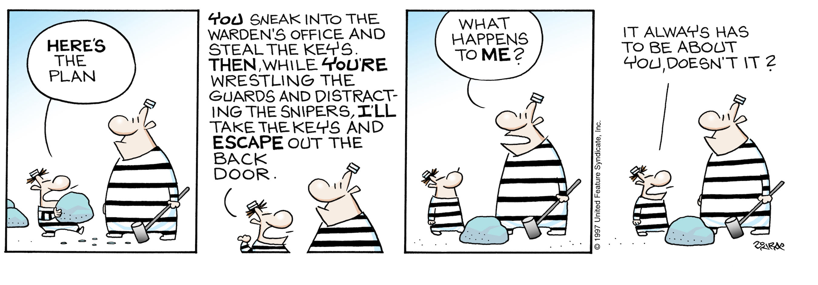 Top of the World Comic Strip by Mark Tonra