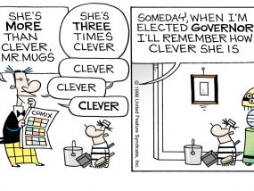 Top of the World Comic Strip by Mark Tonra