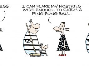 Top of the World Comic Strip by Mark Tonra