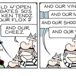 Top of the World comic strip by Mark Tonra